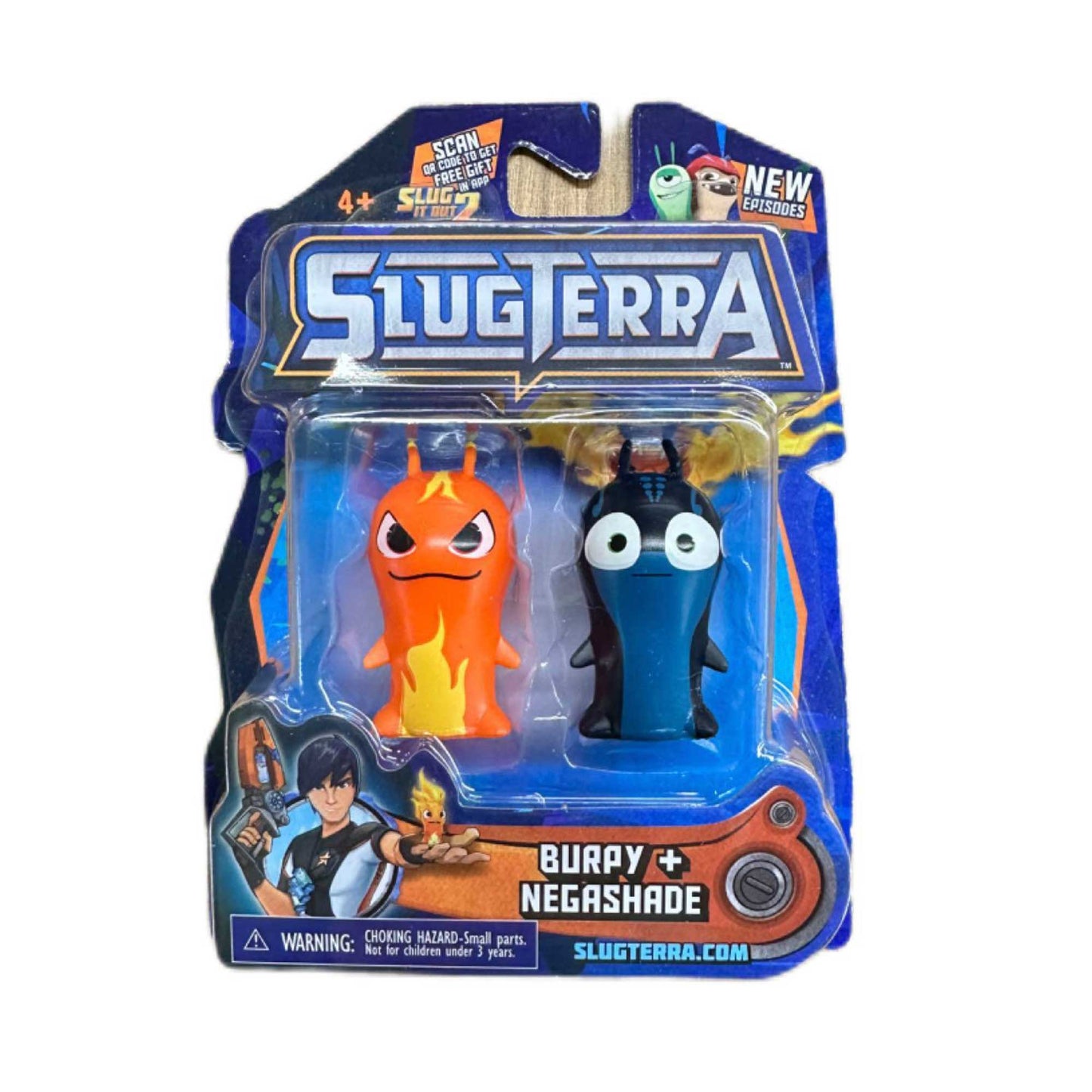 2-Pack Mini Collectible Slugs: Burpy & Negashade